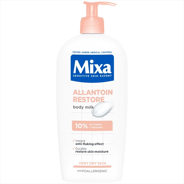 MIXA HRANLJIVO MLEKO ZA TELO ZA SUVU KOŽU ALLANTOIN RESTORE 400ML