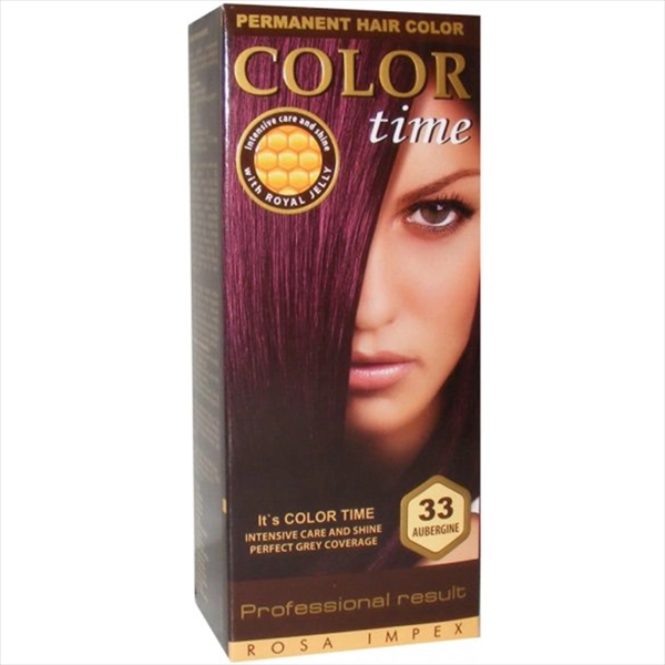 COLOR TIME BOJA ZA KOSU 33 PLAVI PATLIDŽAN