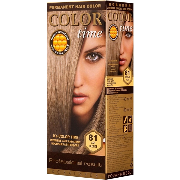 COLOR TIME BOJA ZA KOSU 81 PEPELJASTO PLAVA