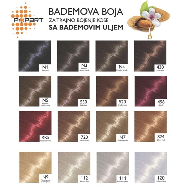 STILL POPART BADEM BOJA ZA KOSU 120 POLARNO PLAVA