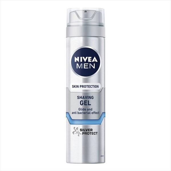 NIVEA MEN GEL ZA BRIJANJE SILVER PROTECT 200ML