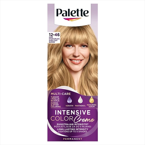 PALETTE INTENSIVE COLOR CREME BOJA ZA KOSU 12-46 (BW12) NUDE SV.PLAVA