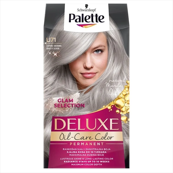 PALETTE DELUXE BOJA ZA KOSU U71 LEDENA SREBRNA