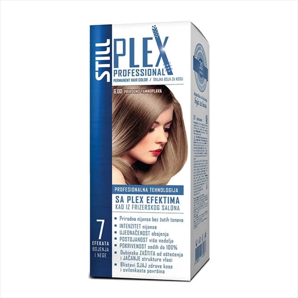 STILL PLEX PROFESSIONAL BOJA ZA KOSU 6.00 PRIRODNO TAMNO PLAVA