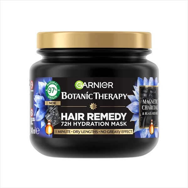 GARNIER BOTANIC GARDEN MASKA ZA SUVU KOSU MAG.CHARCOAL&BL.SEED 340ML