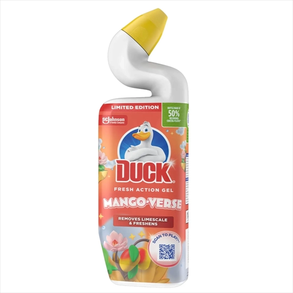 DUCK TEČNOST ZA ČIŠĆENJE WC ŠOLJE MANGO VERSE 750ML