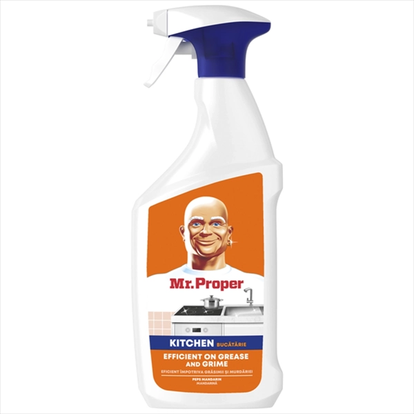 MR.PROPER SREDSTVO ZA ČIŠČENJE KUHINJE SPREJ MANDARINA 800ML